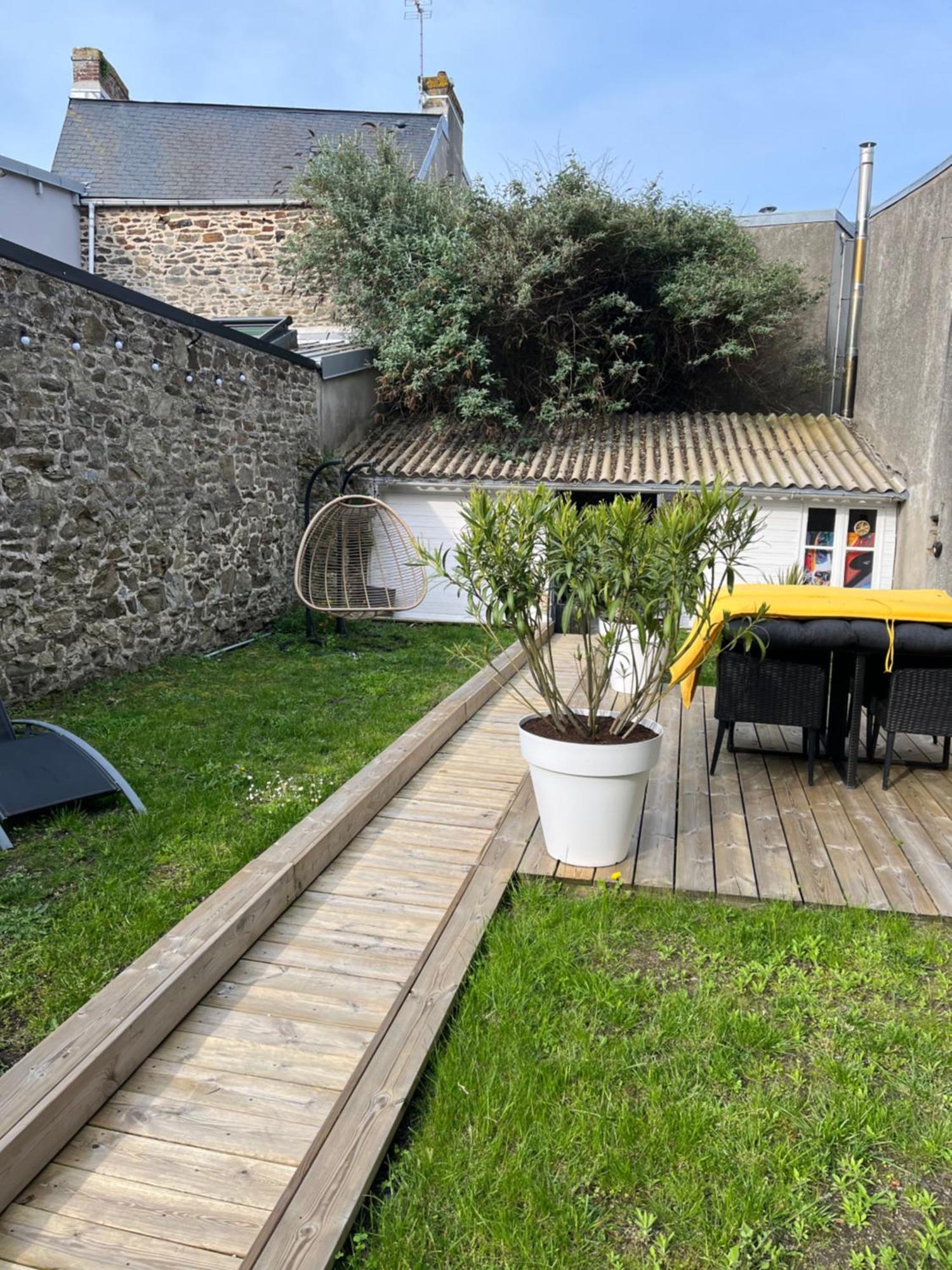 Maison De Ville Avec Jardin Clos Des Matignon グランビル エクステリア 写真